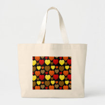 I Love Fall Tote Bags