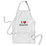 I Love Fallout Aprons