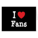 I love Fans heart custom personalized cards by funnycustomtshirts I love Fans heart custom personalized cards