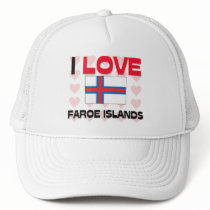 I Love Faroe Islands hats by tshirtshirts I Love Faroe Islands hats