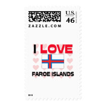 I Love Faroe Islands postage by tshirtshirts I Love Faroe Islands postage