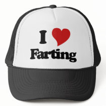 I Love Farting Mesh Hats