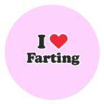 I love farting stickers