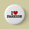 I Love Fashion buttons by magarmor I Love Fashion buttons