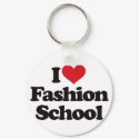 I Love Fashion School! keychains by visualnewbie I Love Fashion School! keychains