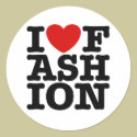 I Love Fashion stickers by magarmor I Love Fashion stickers