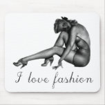 I love Fashion Vintage Design! Mousepad
