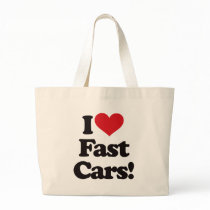 I Love Fast Cars! bags by visualnewbie I Love Fast Cars! bags