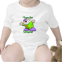 I love fat Clowns Bodysuits