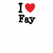 I love Fay heart T-Shirt