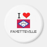 I Love FAYETTEVILLE Arkansas Magnet