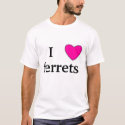 i love ferrets t-shirts by sunshine9898 i love ferrets t-shirts