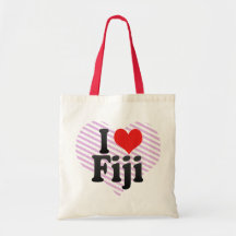 I Love Fiji Bags