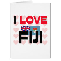 I Love Fiji cards by tshirtshirts I Love Fiji cards