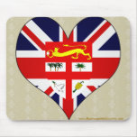 I Love Fiji mousepads