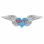 I Love Fiji -wings Cut Outs
