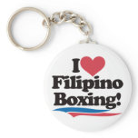 I Love Filipino Boxing Key Chain