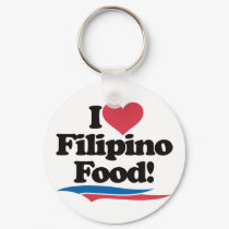 I Love Filipino Food keychains by visualnewbie I Love Filipino Food keychains