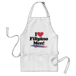 I Love Filipino Men Apron