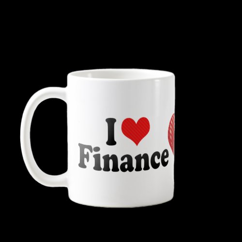 I Love Finance Coffee Mugs