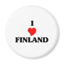 I Love Finland magnets