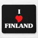 I Love Finland Mouse Mats