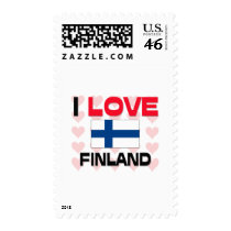 I Love Finland postage