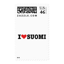 I love Finland Postage