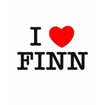 I Love Finn t-shirts by ilovemyshirt I Love Finn t-shirts