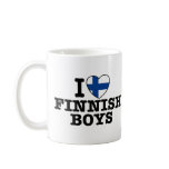 I Love Finnish Boys Coffee Mug