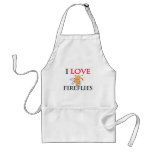 I Love Fireflies Apron