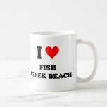 I Love Fish Creek Beach Wisconsin Mugs