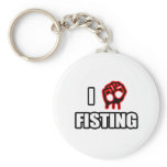 I Love Fisting keychains