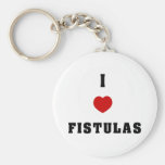 I Love Fistulas Key Chain