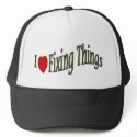I love fixing things hat