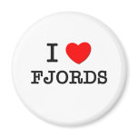 I Love Fjords magnets