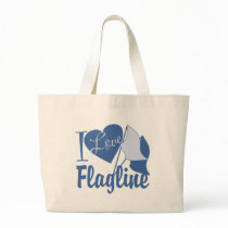 I Love Flagline bags by tshirtmeshirt I Love Flagline bags