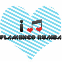 I Love Flamenco Rumba Photo Cutout