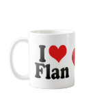 I Love Flan Mug