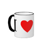 I Love Flat Coated Retrievers mugs