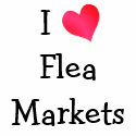 I Love Flea Markets t-shirts
