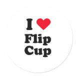 I love flip cup stickers