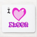 I LOVE Floor mousepads
