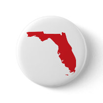 I Love Florida Pinback Button