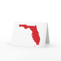 I Love Florida Greeting Card