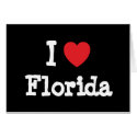 I love Florida heart T-Shirt cards by funnycustomtshirts I love Florida heart T-Shirt cards