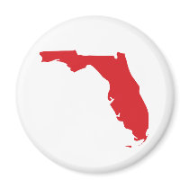 I Love Florida Refrigerator Magnet