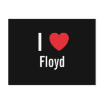 I love Floyd postcards