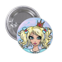 "I Love Fluffy Bunnies!" Button