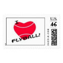 I love flyball postage